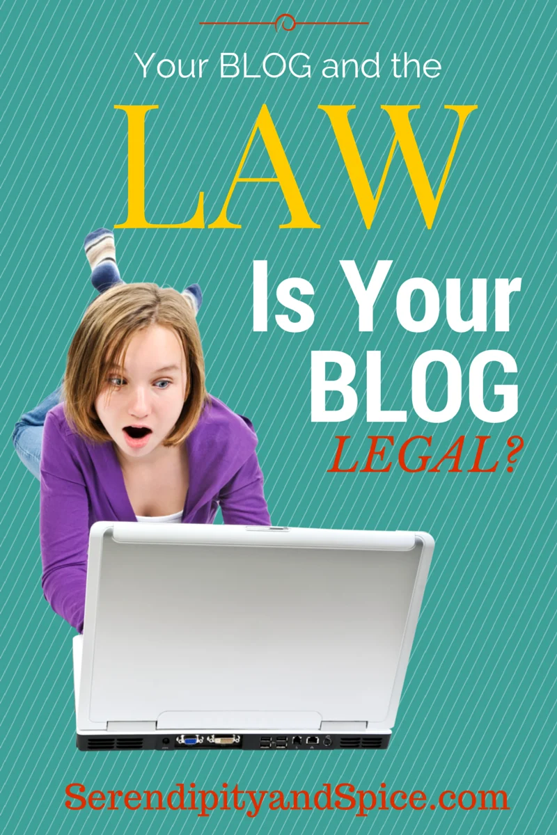 Is your blog legal