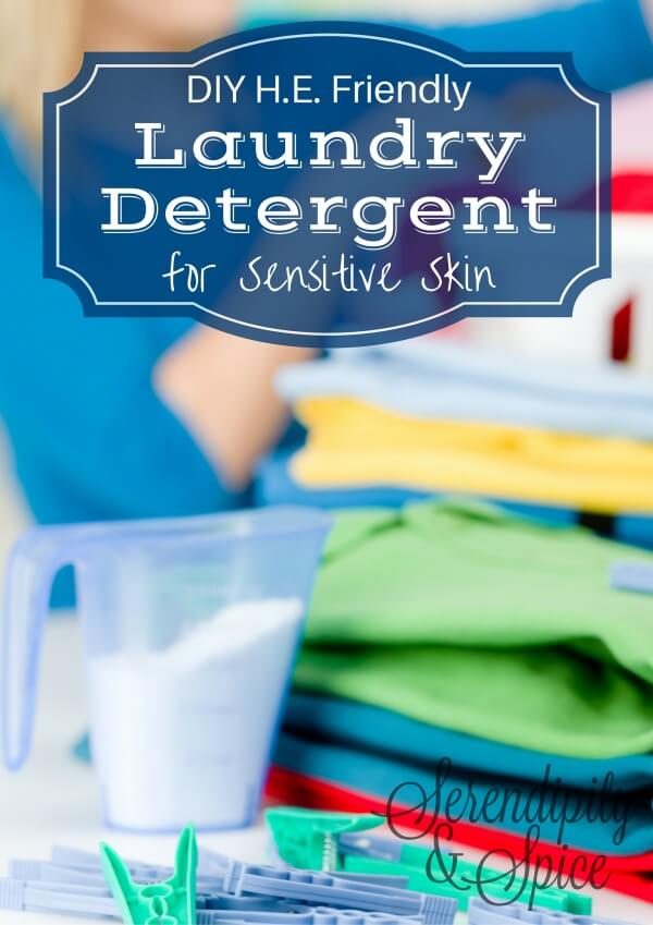 DIY HE Friendly Best Laundry Detergent Recipe