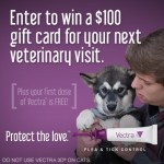 Try Vectra for FREE, Enter to Win $100, and Protect Your Pet!