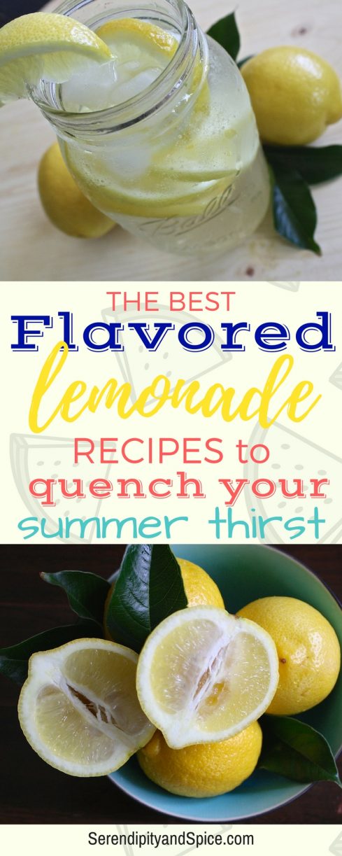 The BEST Flavored Lemonade Recipes for Summer