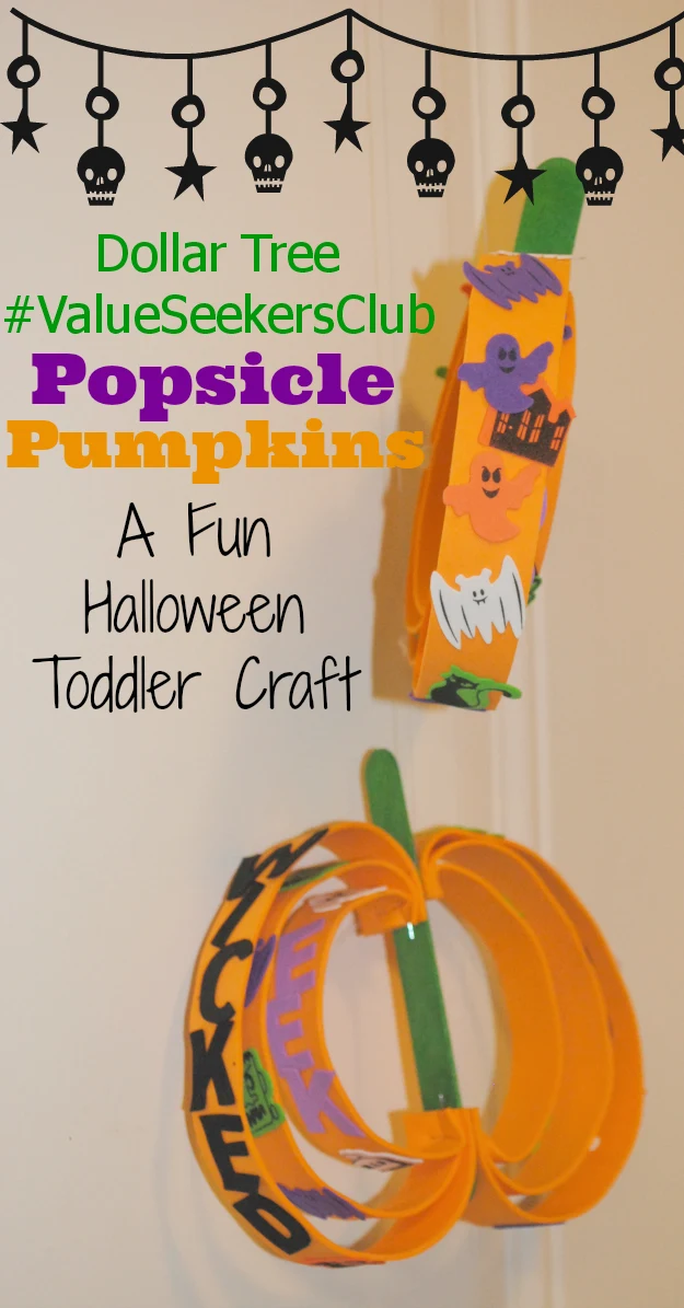 Dollar Tree Pumpkin Craft #ValueSeekersClub