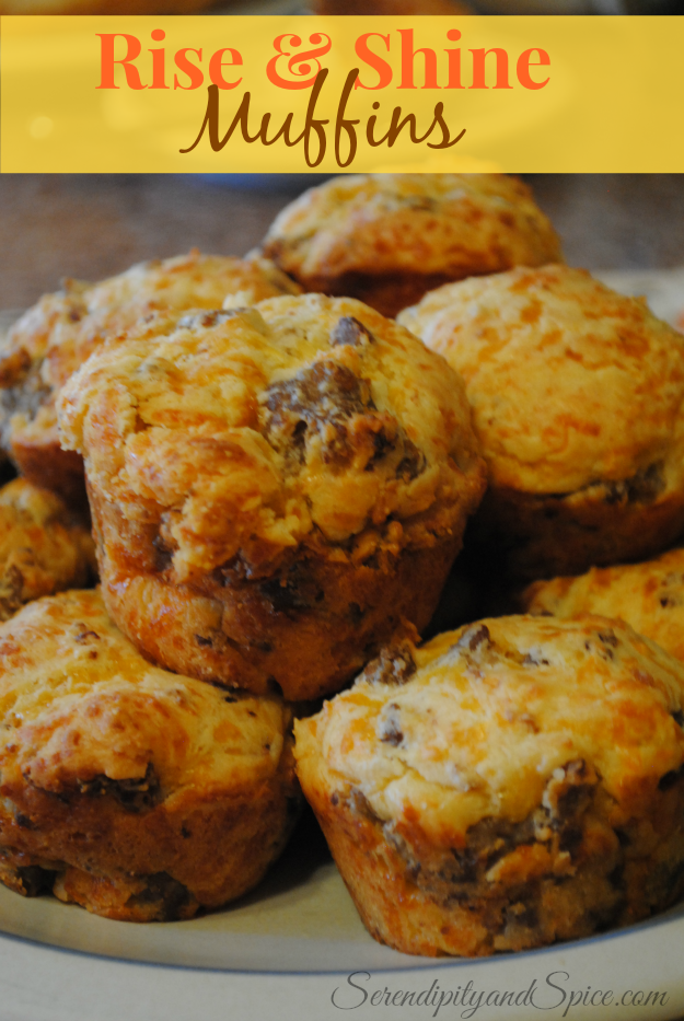 Rise And Shine Breakfast Muffins Recipe Sausage Egg And Cheese Muffins