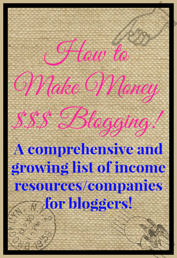 make money blogging