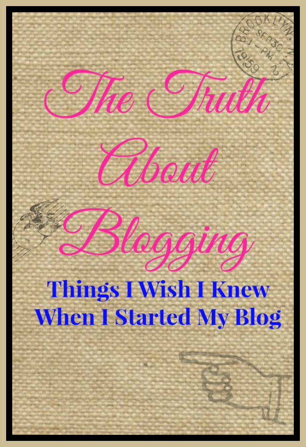 truth about blogging
