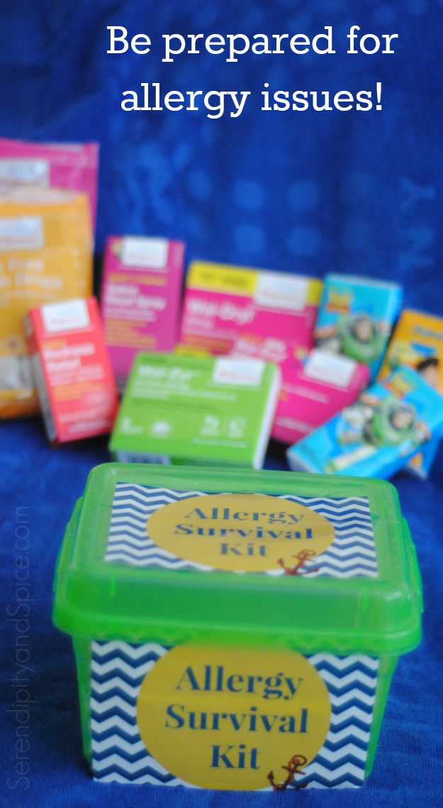 allergy issues survival kit