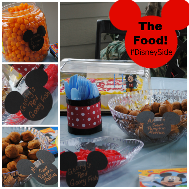 disneyside party food