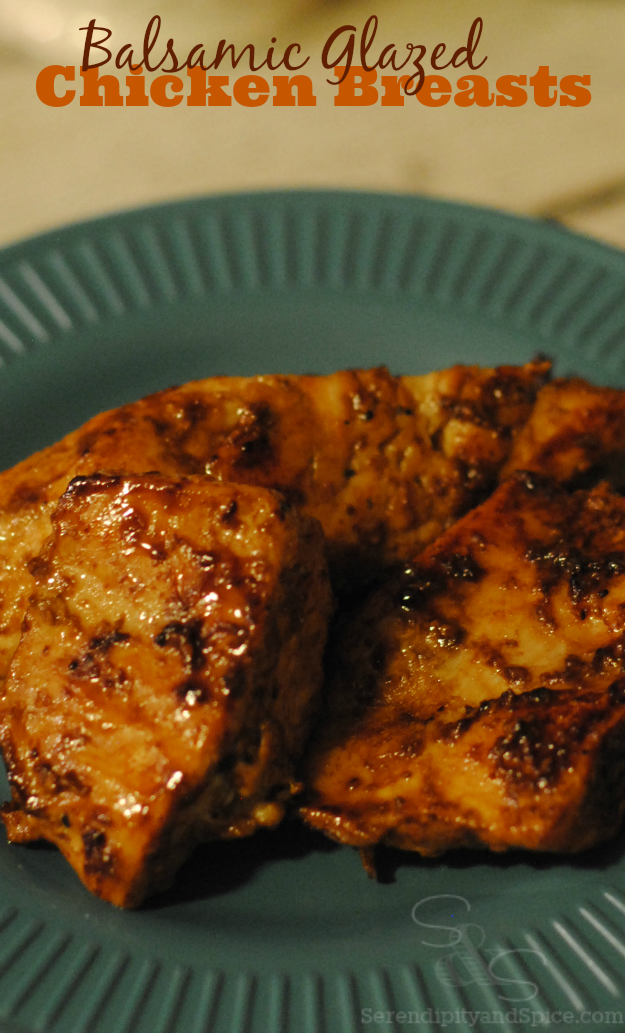 balsamic glazed chicken breasts recipe