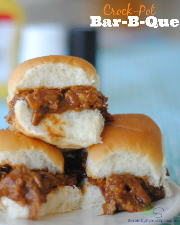 Sweet Hawaiian Crock Pot Barbeque Pork Sandwiches