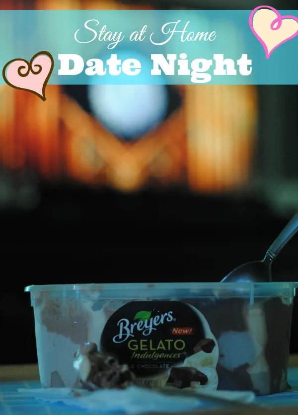 5 Top Stay at Home Date Night Ideas #GelatoLove