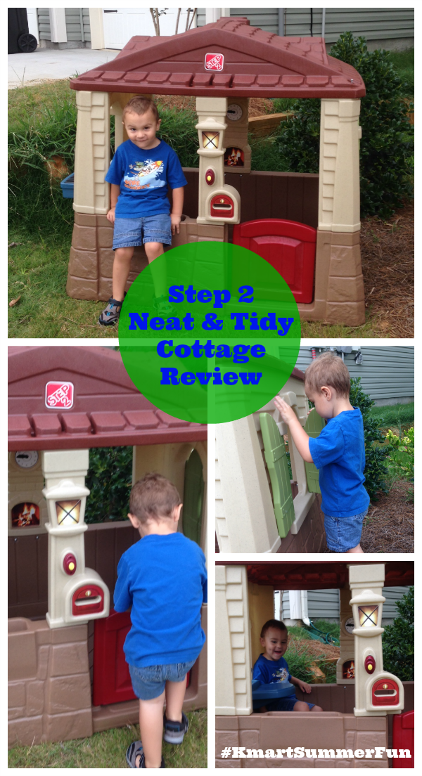 Step 2 Neat and Tidy Cottage Review #KmartSummerFun #ad