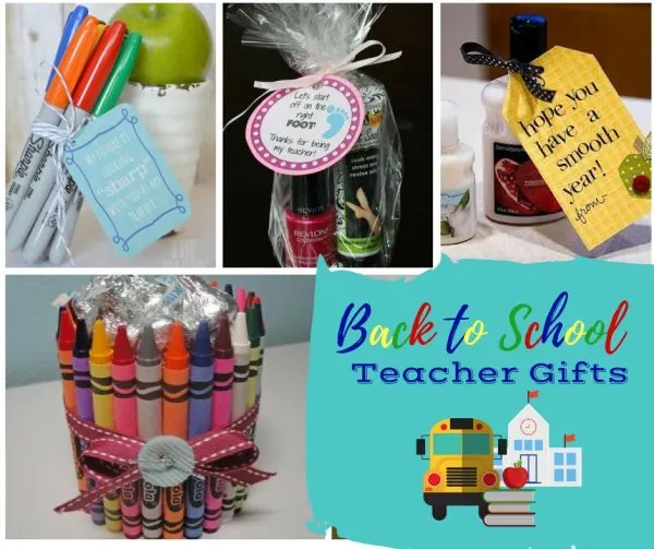 First Day of School Teacher Gifts - Check out these first day of school teacher gifts.  Making a fun little gift for back to school will let teachers know that you appreciate all they do for your child.