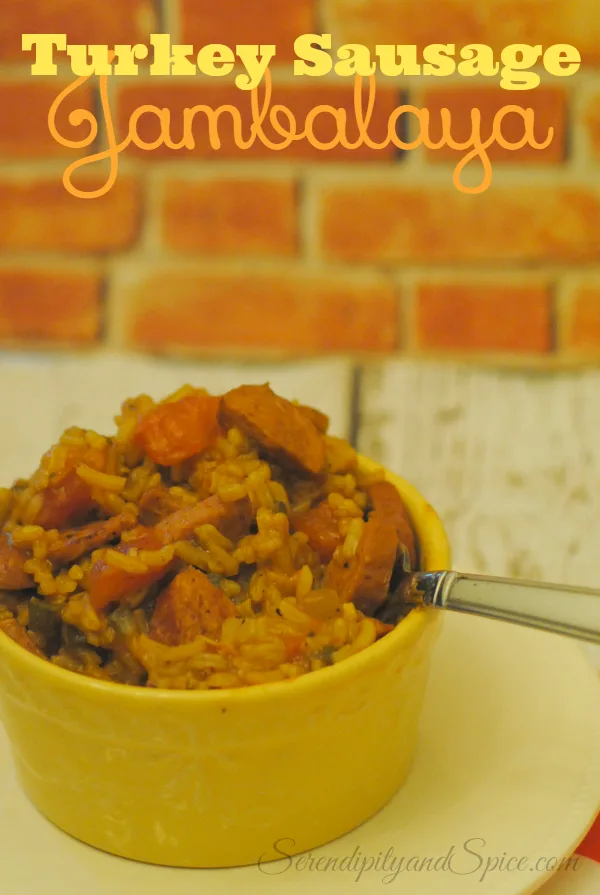Lean Turkey Sausage Jambalaya Recipe