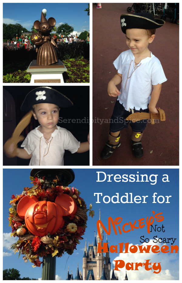 Tips for Taking a Toddler to Mickey's Not So Scary Halloween Party