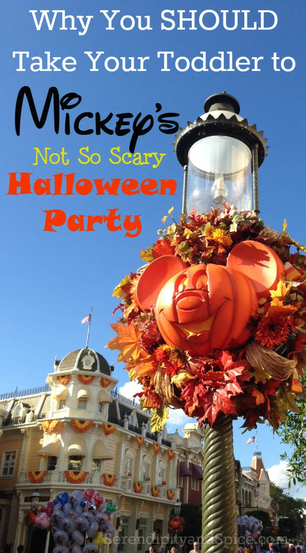 Taking a Toddler to Mickey's Not So Scary Halloween Party