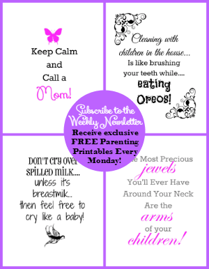 free parenting printables