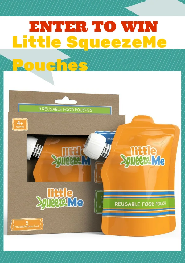 Little SqueezeMe - Reusable Food Pouch Review & Giveaway