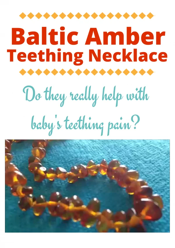 Baltic Amber Teething Necklace