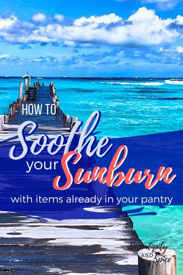 Soothe a Sunburn with Items from Pantry