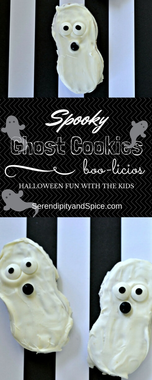 Spooky Ghost Halloween Cookies Semi Homemade