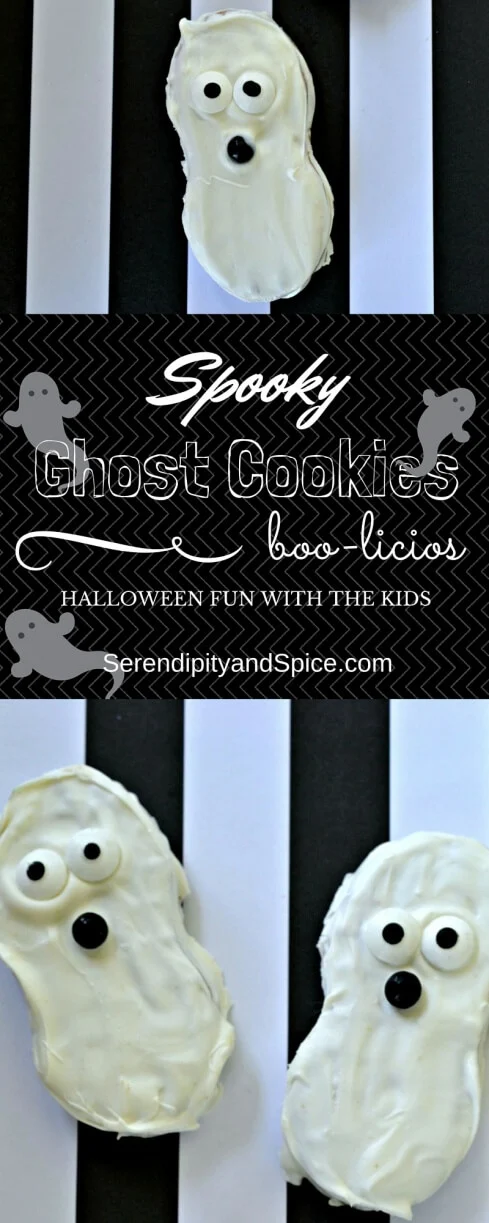 Spooky Ghost Halloween Cookies Semi Homemade