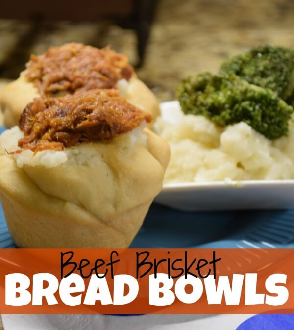 Beef Brisket Bread Bowls