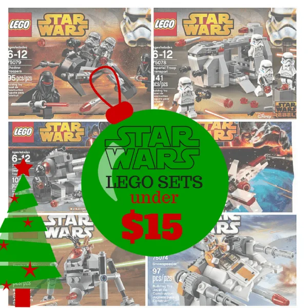 Star Wars LEGO Sets for Under $15