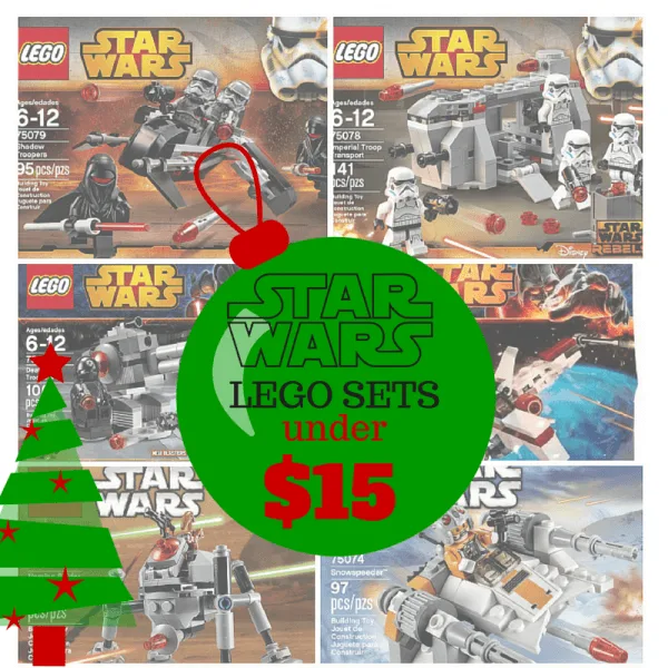 Star wars lego sets under $15 sale