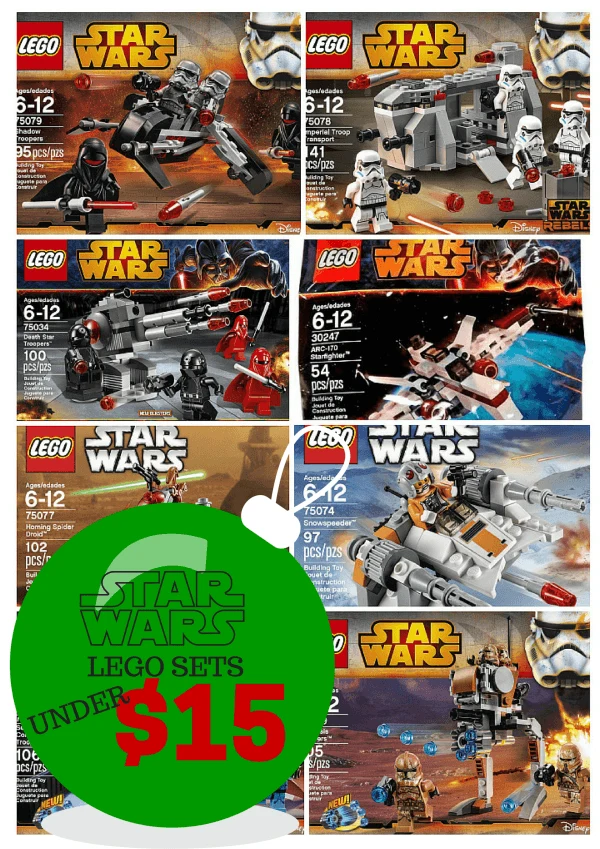 Star Wars Lego Sets Under $15