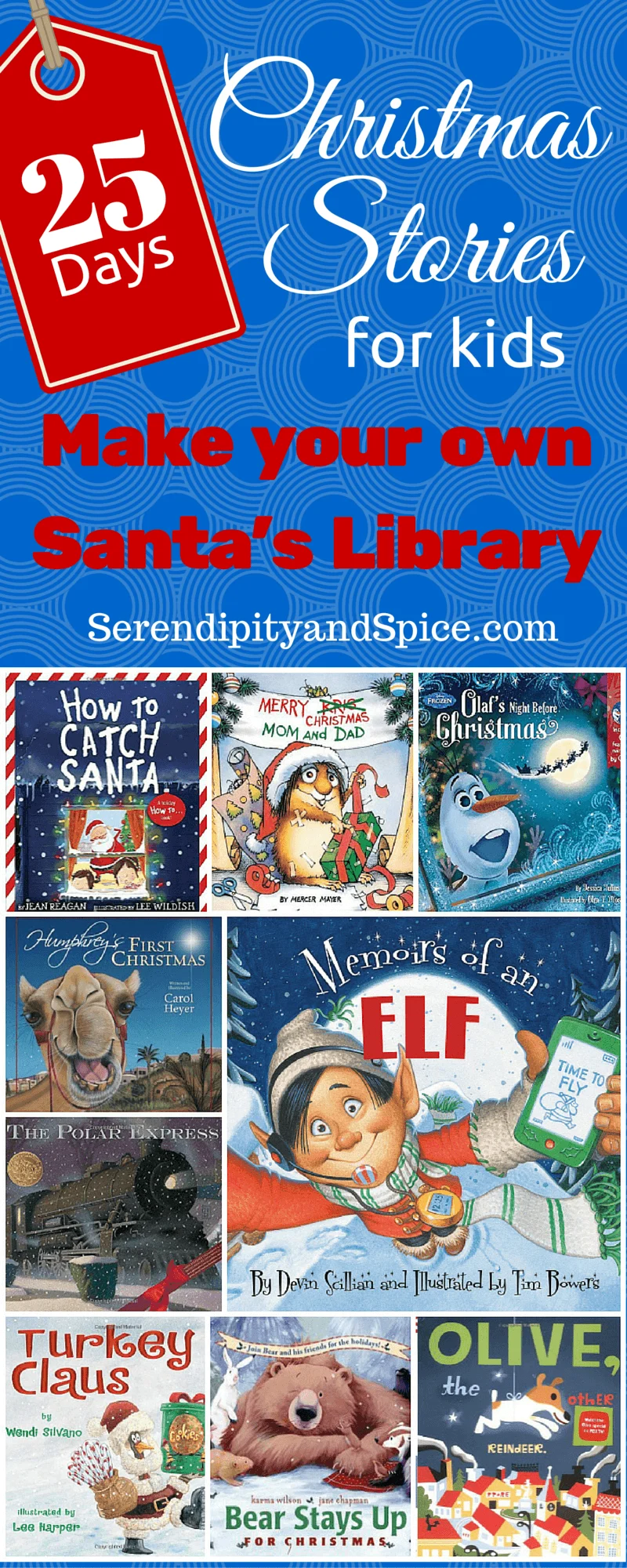 Christmas Books for Kids== Santa's Library