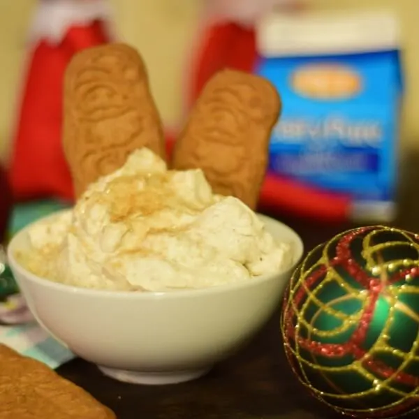 5 Minute Gingerbread Mousse Dip Recipe