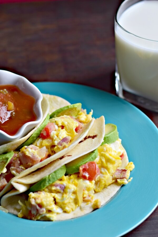 Breakfast Tacos Recipe #MyMorningProtein