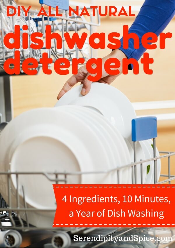 DIY All Natural Dishwasher Detergent