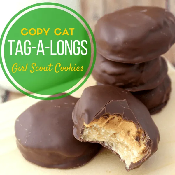 Copy Cat Tagalongs Girl Scout Cookies Recipe