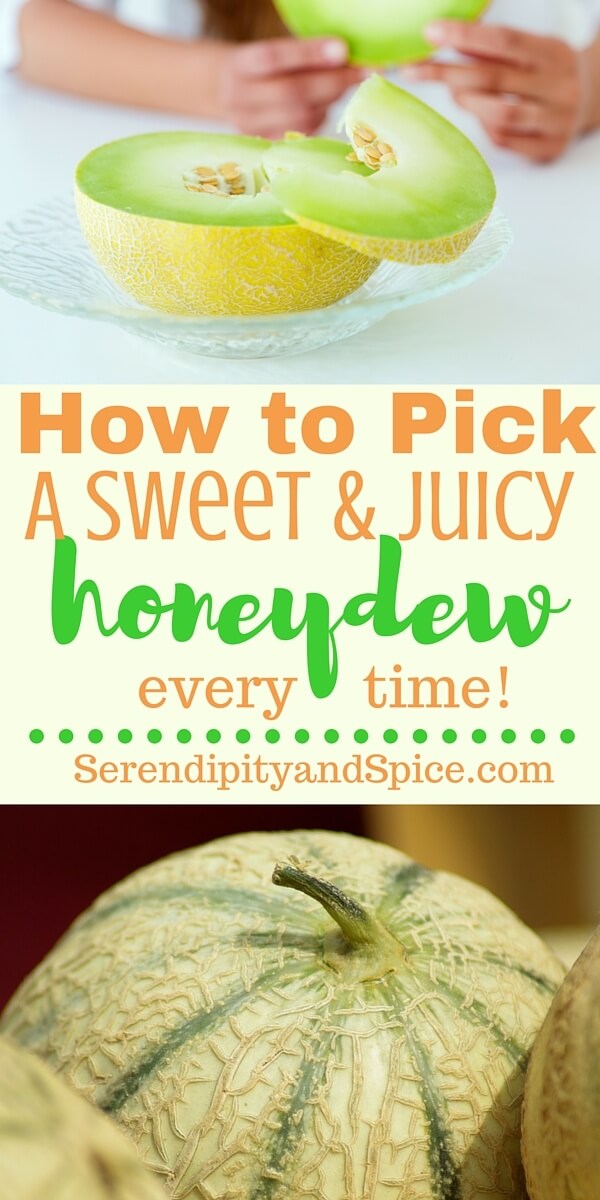how to pick a perfect honeydew