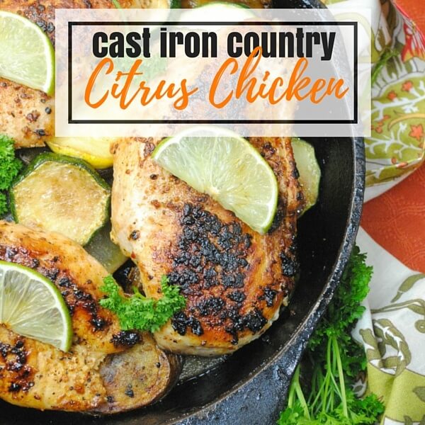Cast Iron Country Citrus Chicken Recipe