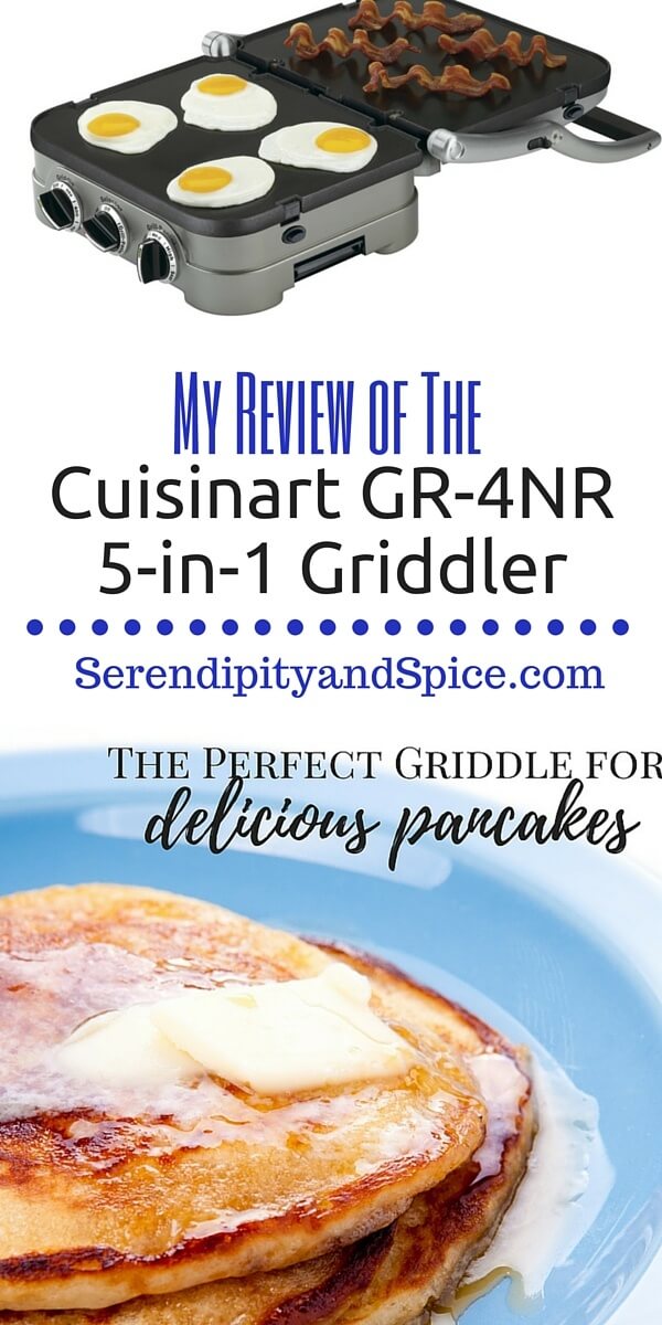 Cuisinart GR-4NR 5-in-1 Griddler Review