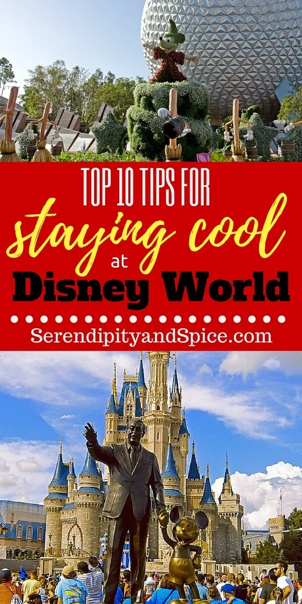 how to stay cool at Disney World