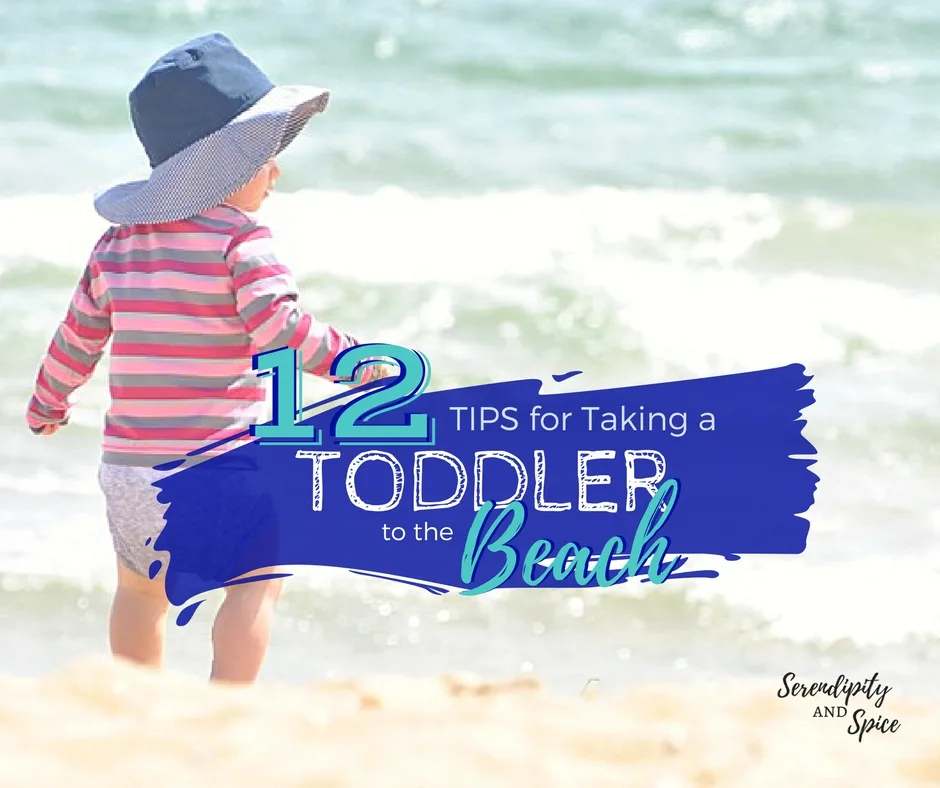 Tips for taking a toddler to the beach