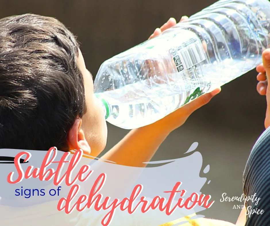 Signs of dehydration to watch for
