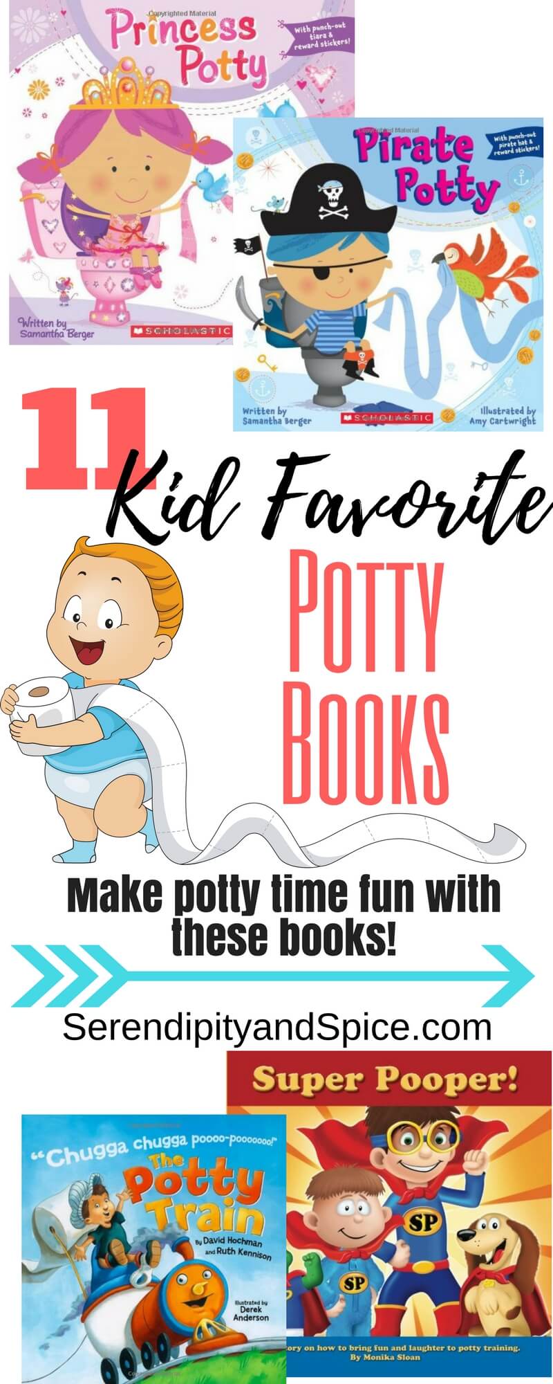 Kid Favorite Potty Books
