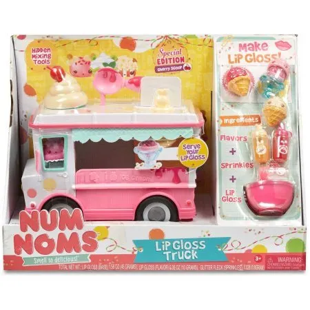 512BLtempteL Num Noms Lipgloss Truck Review One of the hottest toys for Christmas this year is the Num Noms Lipgloss Truck. It made this year's Walmart's Hottest Toys List for 2016. See what all the fuss is about in this Num Noms Lipgloss Truck Review.