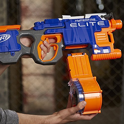 5184IFfy2lL Nerf N-Strike Elite HyperFire Blaster Review One of the hottest toys for Christmas this year is the Nerf N-Strike Elite HyperFire Blaster. It made this year's Walmart's Hottest Toys List for 2016. See what all the fuss is about in this Nerf N-Strike Elite HyperFire Blaster Review.