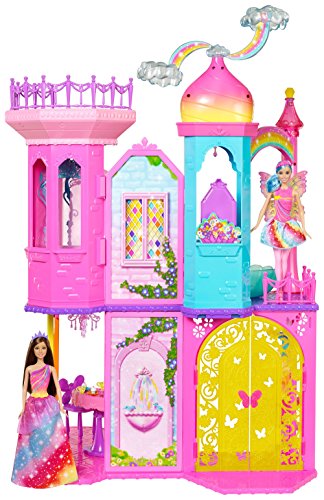 51K2hc7hbkL Barbie Rainbow Cove Princess Castle Playset One of the hottest toys for Christmas this year is the Barbie Rainbow Cove Princess Castle Playset.  It made this year's Walmart's Hottest Toys List for 2016.  See what all the fuss is about in this Barbie Rainbow Cove Princess Castle Playset Review.