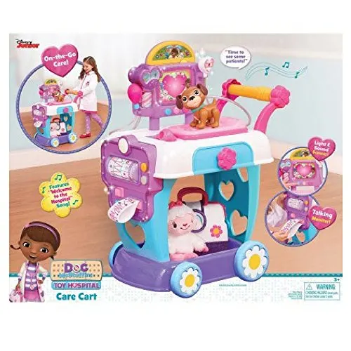 51flSR1aW6L Doc McStuffins Hospital Care Cart One of the must-buy toys on children’s wish list according to Walmart’s Hottest 25 Toys list for 2016 is the Doc McStuffins Hospital Care Cart. Kids love the idea of helping their stuffed animals get well again when they’re sick.