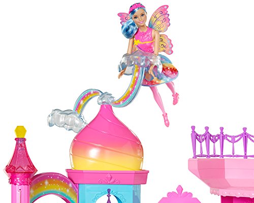 51jn79GK14L Barbie Rainbow Cove Princess Castle Playset One of the hottest toys for Christmas this year is the Barbie Rainbow Cove Princess Castle Playset.  It made this year's Walmart's Hottest Toys List for 2016.  See what all the fuss is about in this Barbie Rainbow Cove Princess Castle Playset Review.