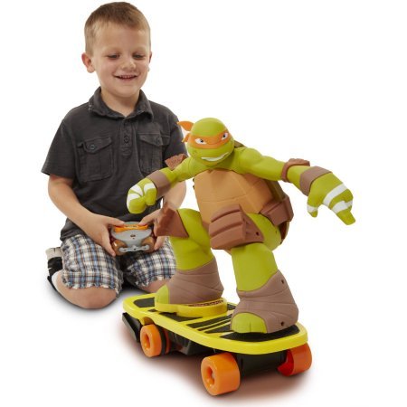 41RpkDpqARL XPV RC Skateboarding Mikey TMNT Review One of the hottest toys for Christmas this year is the  XPV RC Skateboarding Mikey TMNT. It made this year’s Walmart’s Hottest Toys List for 2016. See what all the fuss is about in this  XPV RC Skateboarding Mikey TMNT Review.