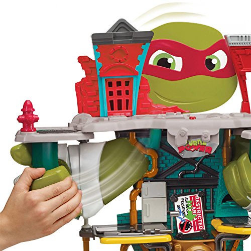 51OQ4pAHAlL TMNT Half Shell Heros Headquarters Playset Review One of the hottest toys for Christmas this year is the TMNT Half Shell Heros Headquarters Playset. It made this year’s Walmart’s Hottest Toys List for 2016. See what all the fuss is about in this Teenage Mutant Ninja Turtles TMNT Half Shell Heros Headquarters Playset Review.