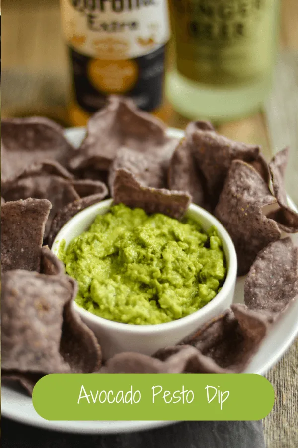 Avocado Pesto Dip