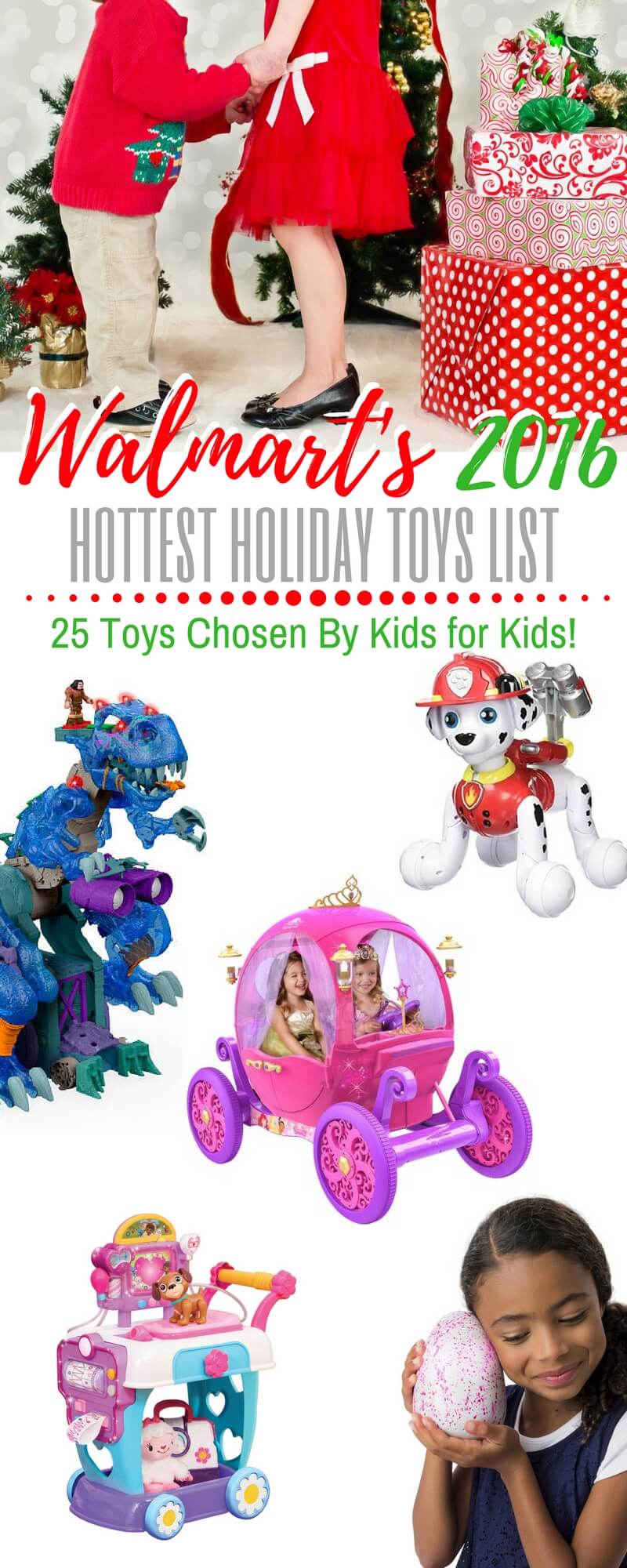 Walmart's Chosen By Kids TOP Holiday Toys List 2016