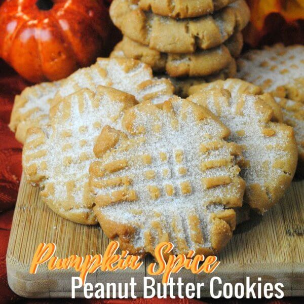 Pumpkin Spice Peanut Butter Cookie Recipe
